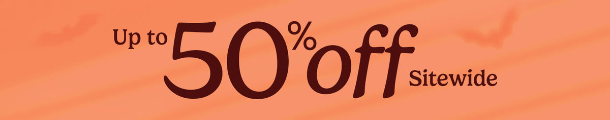 Up to 50% Off Sitewide