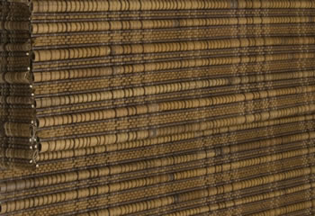 ECONOMY WOVEN WOOD SHADES - DISCOUNT FAUX  WOOD WINDOW BLINDS