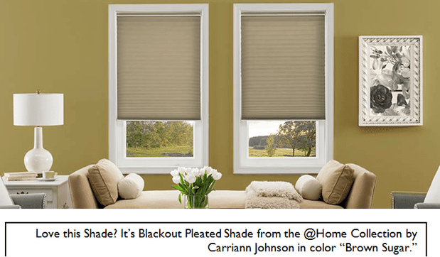 Contrast or compliment the window shade colors