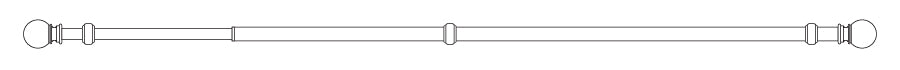 Window with dimension arrows