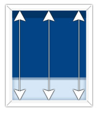 How to measure the height of a window for an inside mount blind.