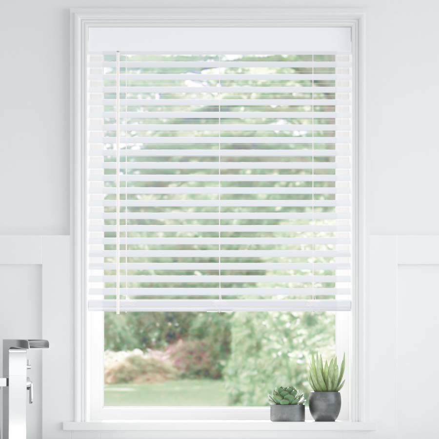 2" Faux Wood Blinds White Various Width all 36" Long- FREE SHIPPING 