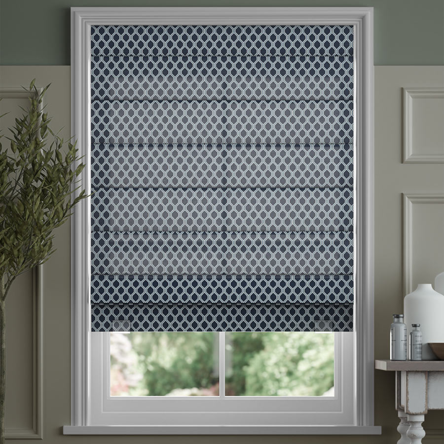 Roman Shades Cordless Blinds Inside Outside Mount Privacy Light Filtering Soft 