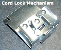 blind lift cord lock mechanism